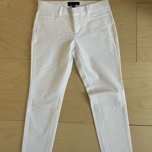 Banana Republic white cropped pants size 00